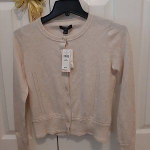 NWT Beige Banana Republic cardigan PS
